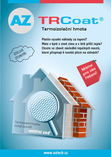 Теплоизоляция для внутреннего и внешнего применения - термоизоляционный материал AZ TRCoat