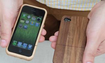 В Латвии производят деревянные корпуса для iPhone