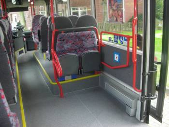 В Риге появился общественный транспорт для инвалидов