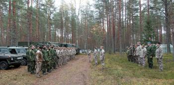 Учения НАТО в Латвии