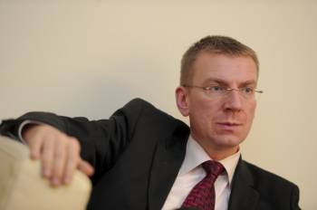 Министр иностранных дел Латвии побывал в Украине