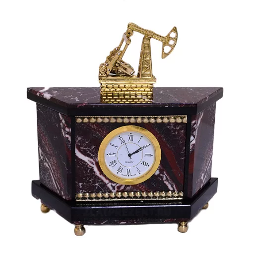 Каминные часы из Златоуста – уникальный подарок - фотография