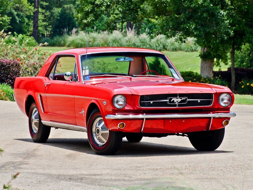 Самые первые Ford Mustang - фотография