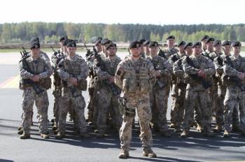 В Латвии разместилась десантная бригада США