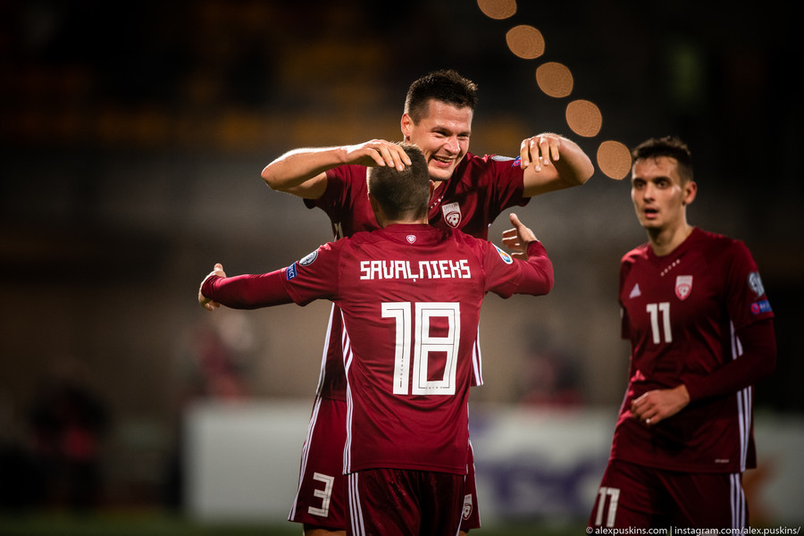 Латвия 1 - 0 Австрия на стадионе Даугава | 19.11.2019