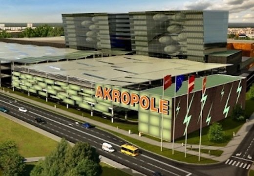 В Риге начнется строительство центра Akropole - фотография