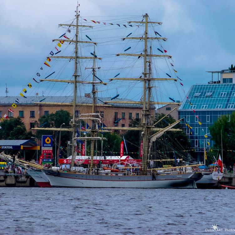 The Tall Ships race Riga Latvia