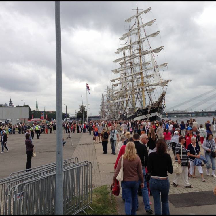 The  Tall  Ships race Riga Latvia
